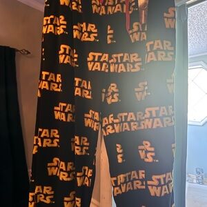 Star Wars Black and Orange Kids Pajama Bottoms